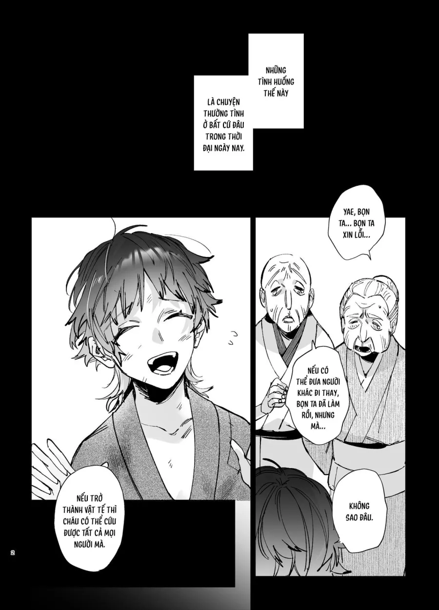 [18+] Dâng Tế Cho Yêu Thần - Chap 1.1 - H+ - Trang 3