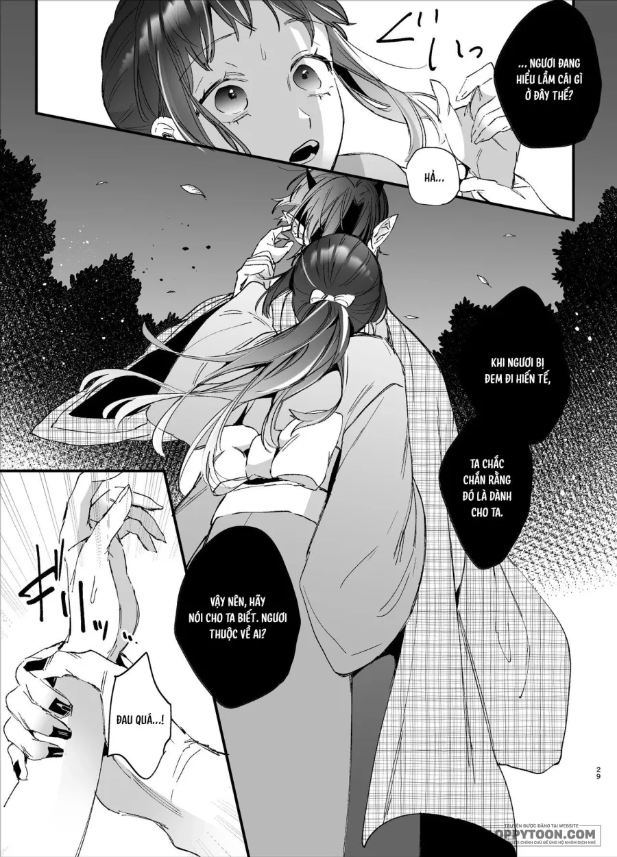 [18+] Dâng Tế Cho Yêu Thần - Chap 1.1 - H+ - Trang 30