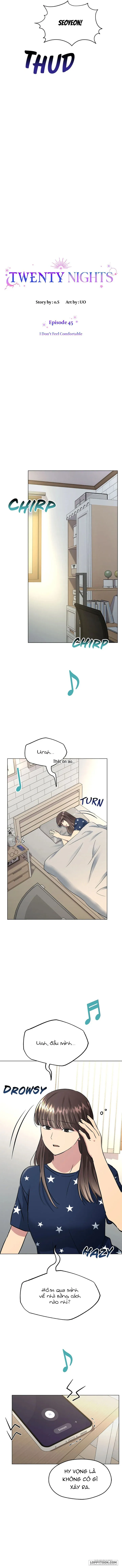 [18+] Twenty Nights - Chap 45 - Trang 1