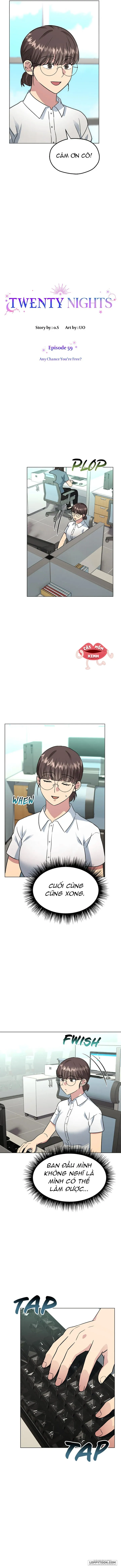 [18+] Twenty Nights - Chap 59 - Trang 1