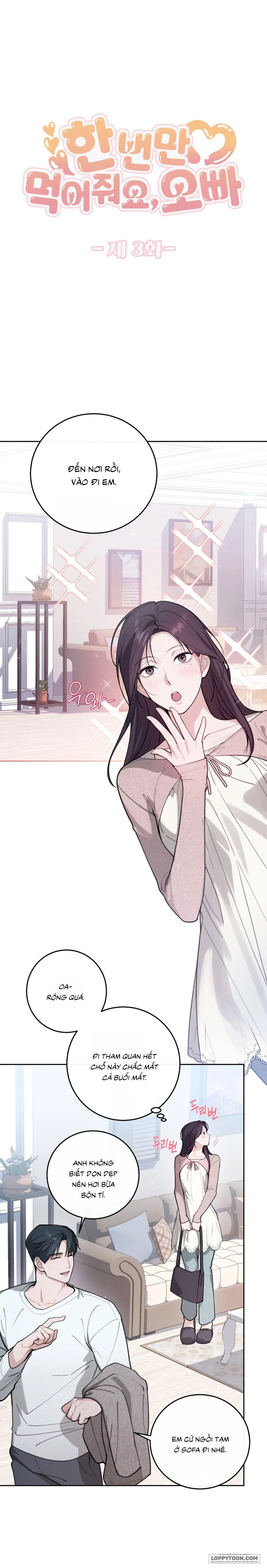 [19+] Ăn Em Một Lần Thôi, Oppa - Chap 3 - Trang 0