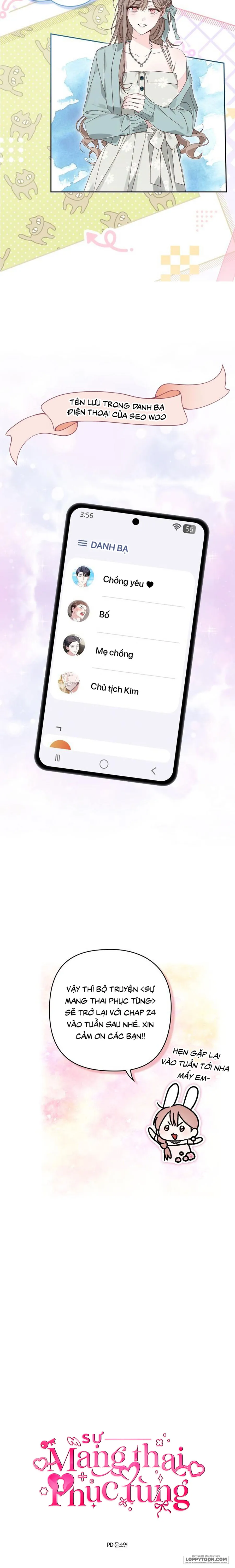 [19+] Sự Mang Thai Phục Tùng - Chap 23.5 - Trang 2