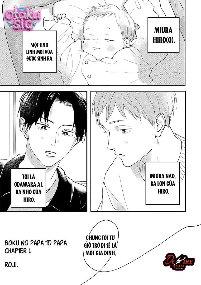 Ba Lớn Ba Nhỏ Của Tôi - Chap 1 - Trang 4