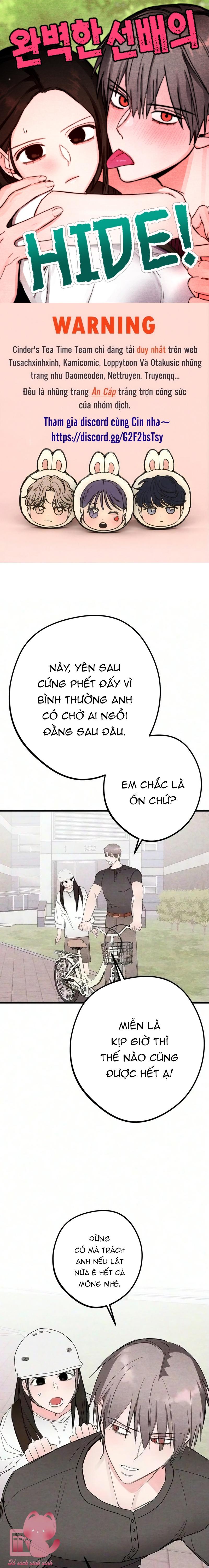 Bí Mật Của Tiền Bối Hoàn Hảo - Chap 28 - Trang 1