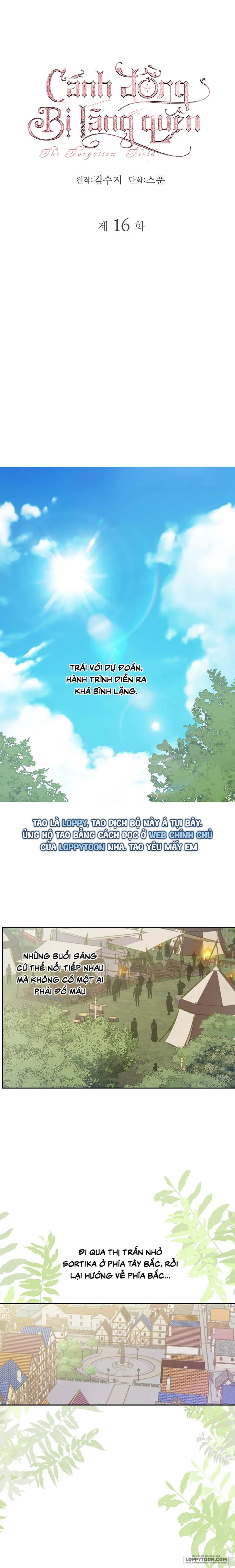 Cánh Đồng Bị Lãng Quên - Chap 16 - Trang 0