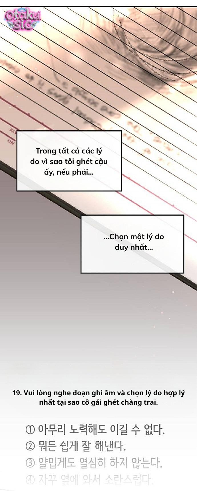 Câu trả lời dành cho cậu - Chap 1
