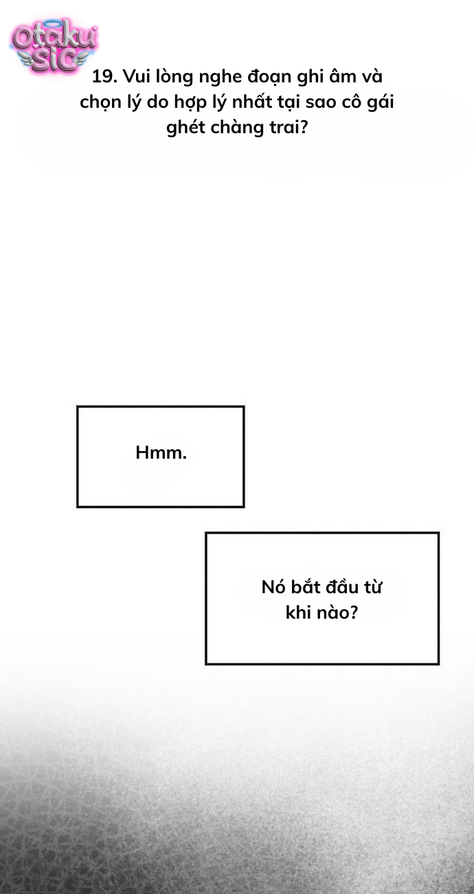 Câu trả lời dành cho cậu - Chap 2