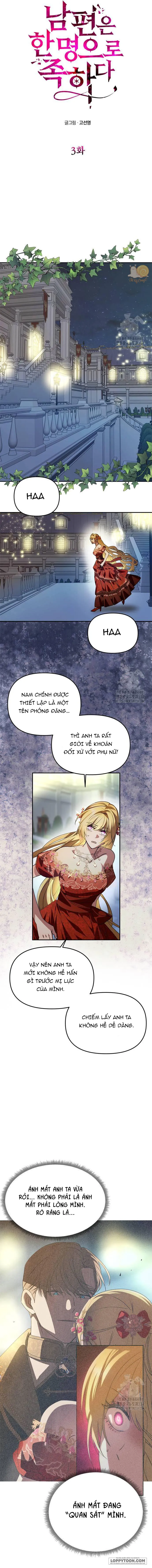 Chỉ Cần Một Người Chồng Là Đủ - Chap 3 - Trang 7