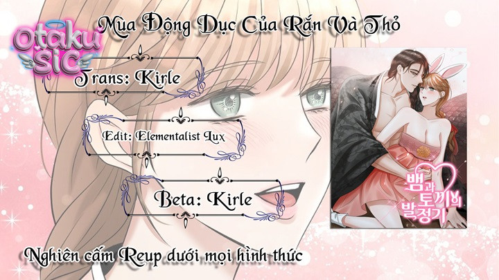 Chu Kỳ Độc Dục Của Rắn Và Thỏ - Chap 4