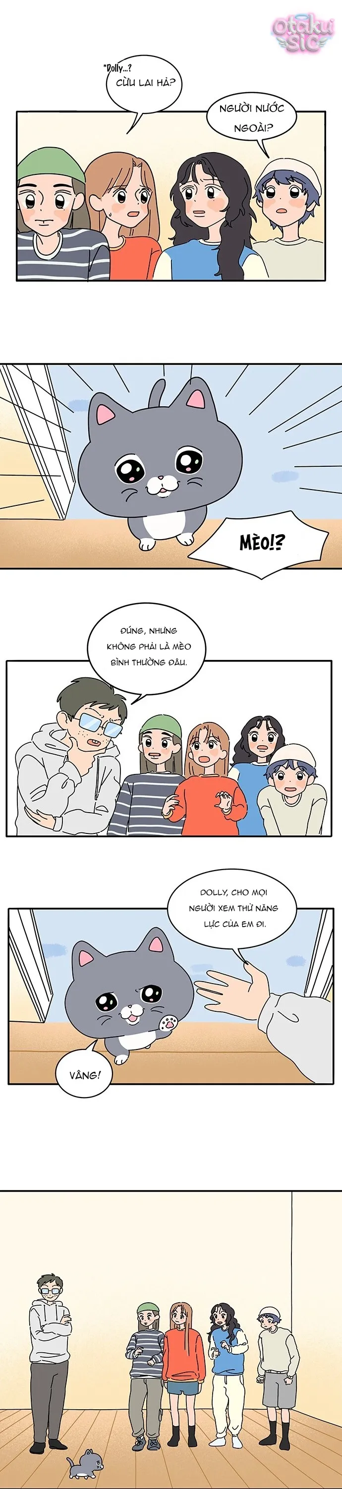 Chú Mèo Thần Tượng Dolly - Chap 2 - Trang 2