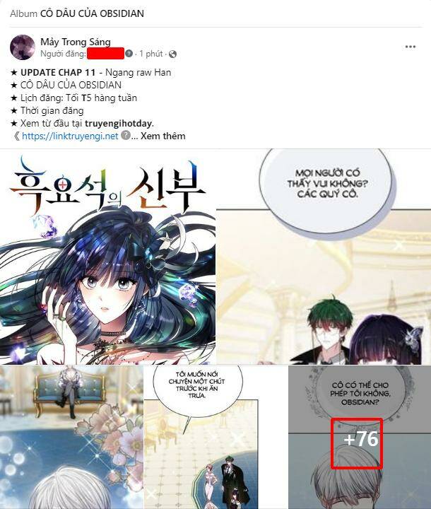 Cô Dâu Của Obsidian - Chap 11.2 - Trang 44