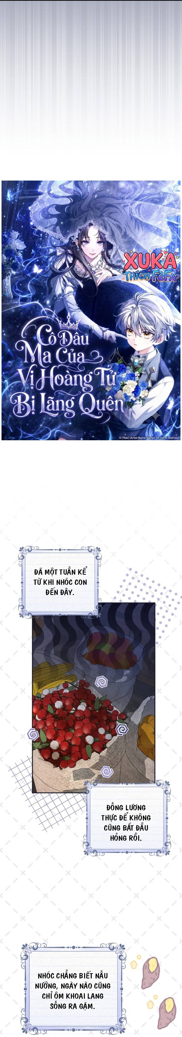 Cô Dâu Ma Của Vị Hoàng Tử Bị Lãng Quên - Chap Cô Dâu Ma Của [...] – Chap 2 - Trang 2