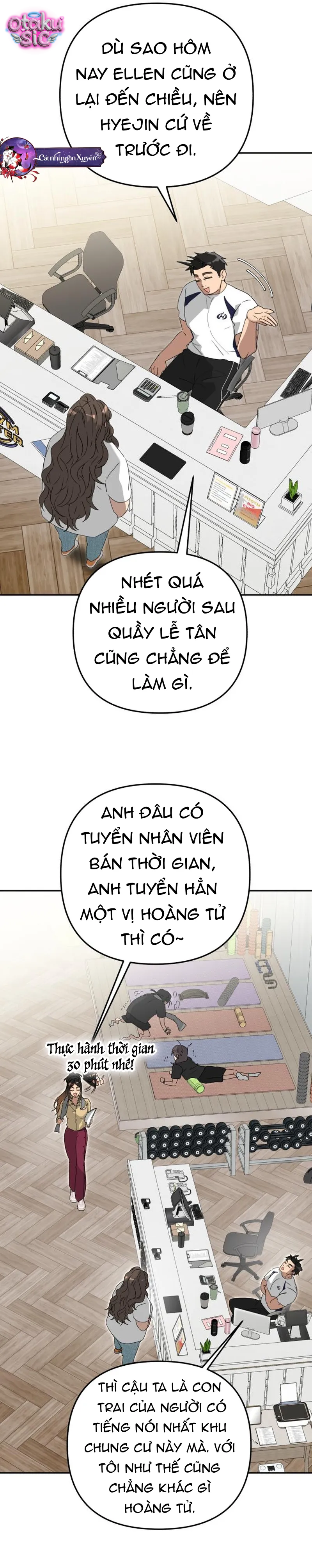 Công Chúa Đến Phòng Tập Gym - Chap 2