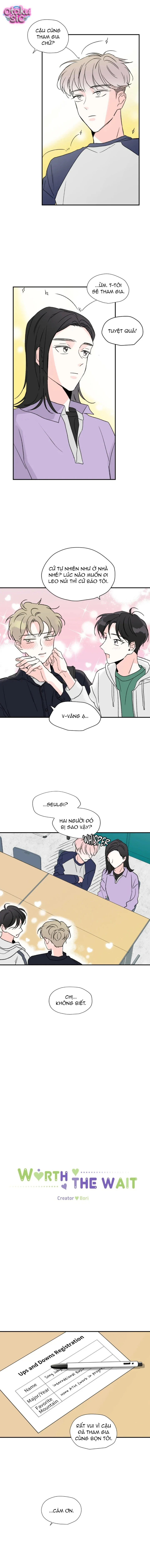 Đáng Để Đợi Chờ - Chap 8 - Trang 0