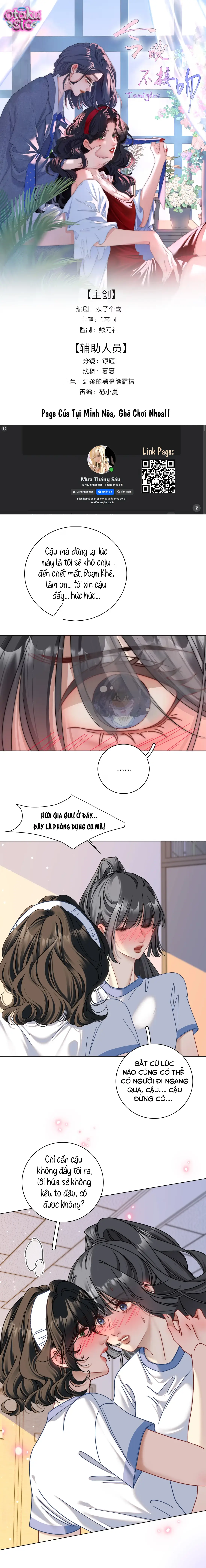 Đêm Nay Chẳng Muốn Hôn - Chap 6 - Trang 0