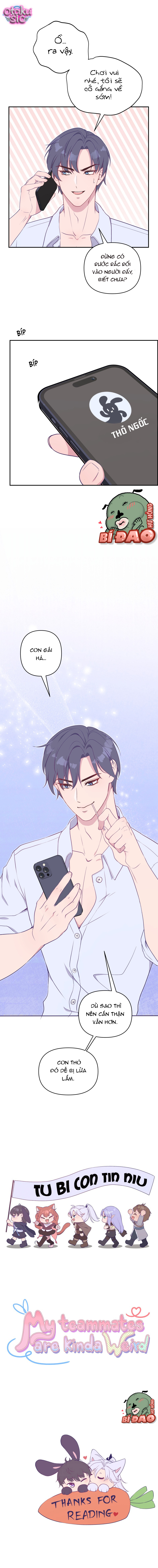 Đồng đội tôi có chút kì lạ - Chap 3