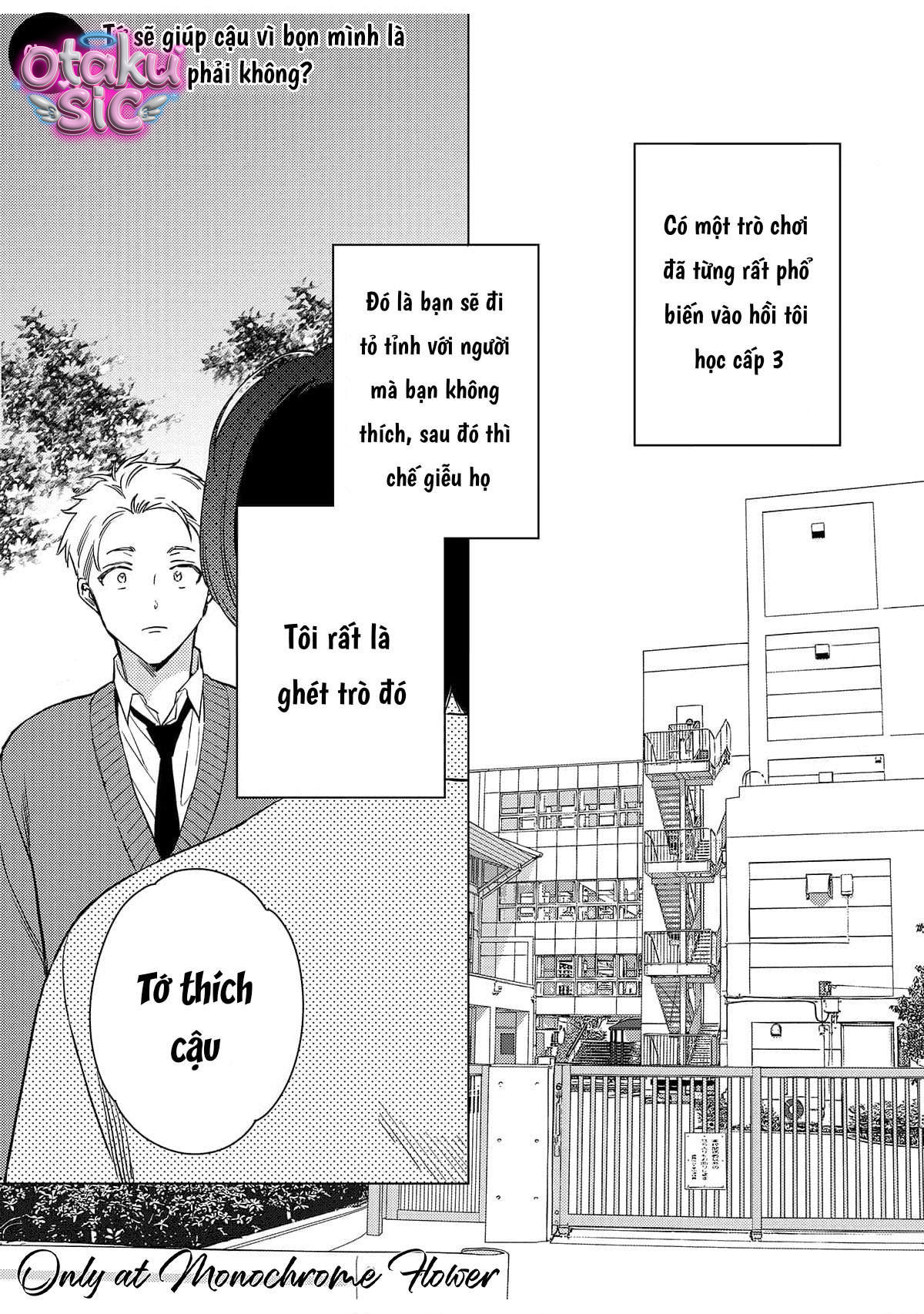 Đừng hòng tớ nói “thích cậu” - Chap 1