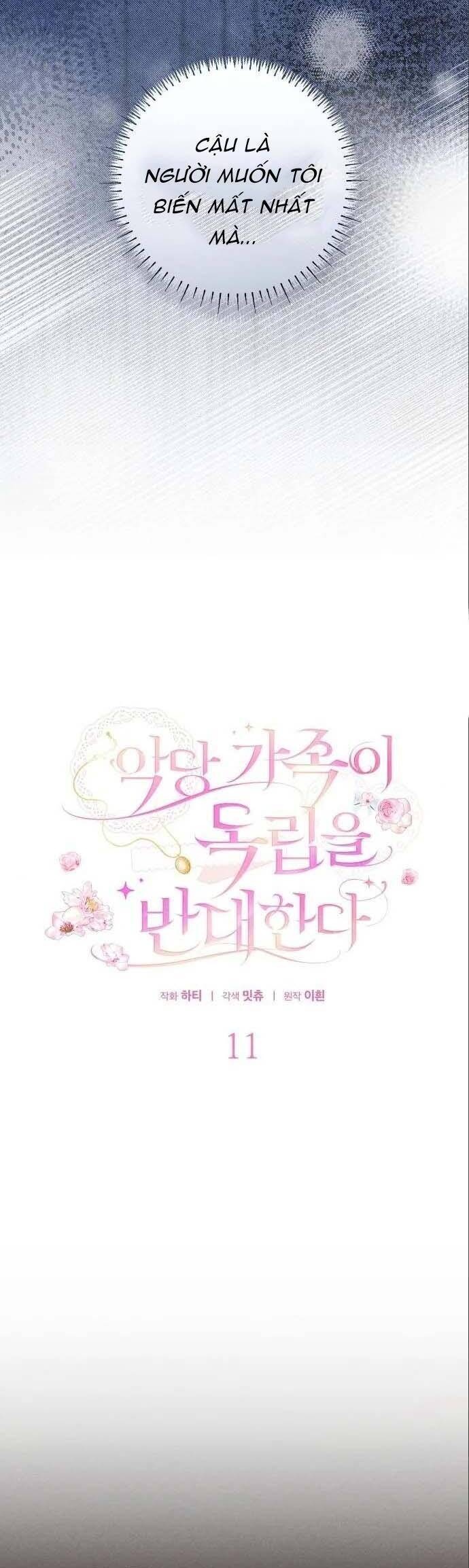 Gia Đình Phản Diện Phản Đối Tự Lập - Chap 11