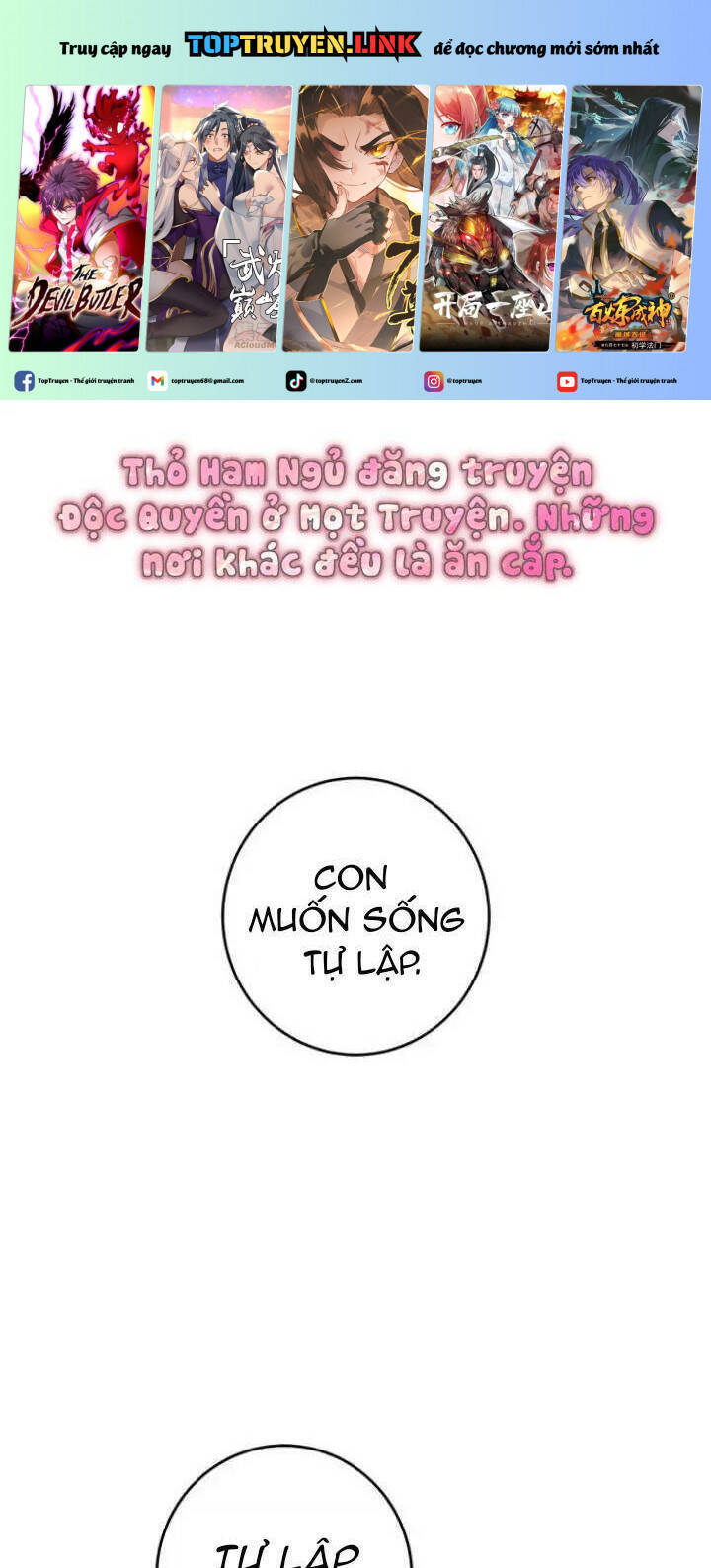 Gia Đình Phản Diện Phản Đối Tự Lập - Chap 30