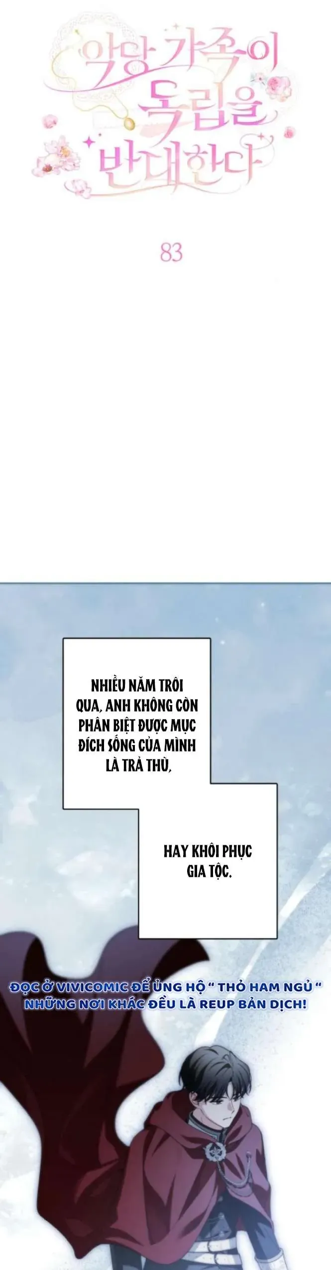 Gia Đình Phản Diện Phản Đối Tự Lập - Chap 83