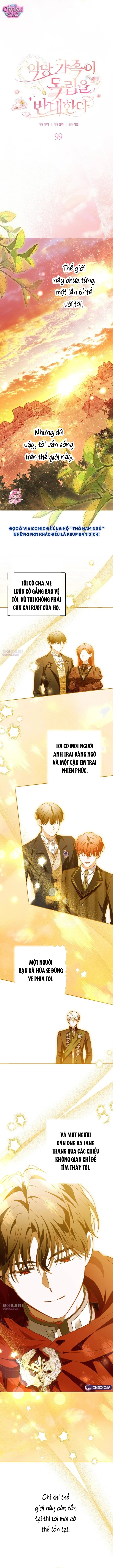 Gia Đình Phản Diện Phản Đối Tự Lập - Chap 99
