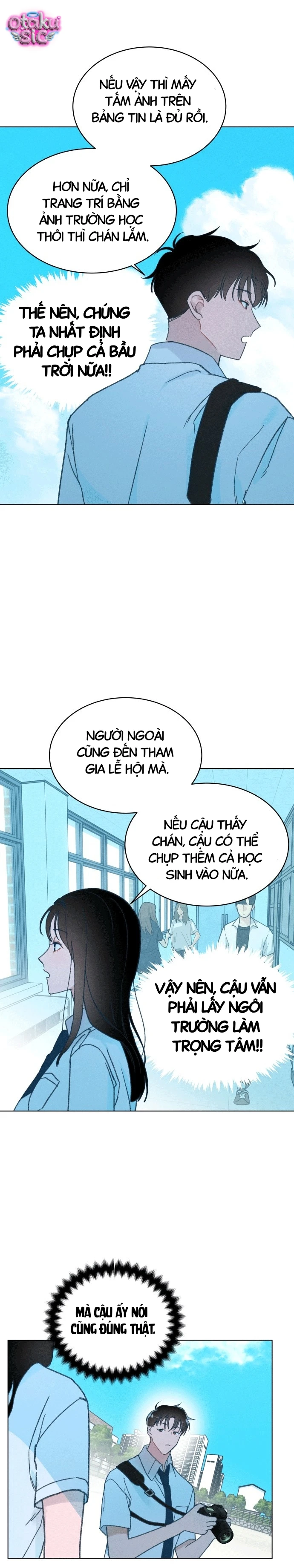 Gửi đến bầu trời mùa hạ - Chap 3 - Trang 11