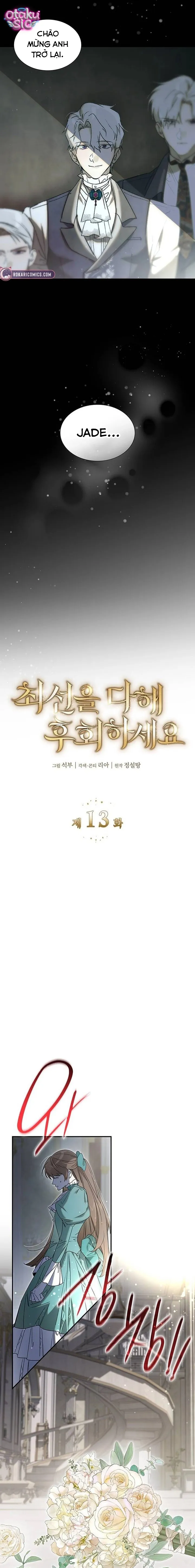Hãy Hối Hận Bằng Tất Cả Con Tim - Chap 13