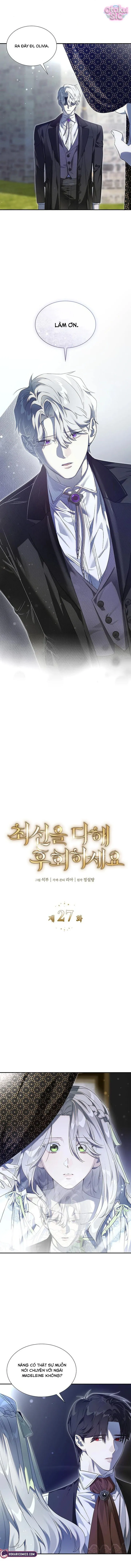 Hãy Hối Hận Bằng Tất Cả Con Tim - Chap 27