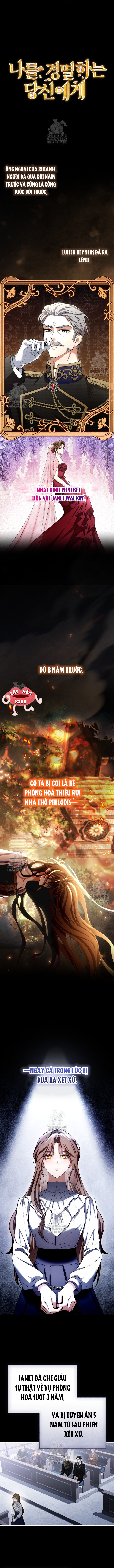 Hôn Phu À, Ta Biết Chàng Ghét Ta - Chap 1 - Trang 2