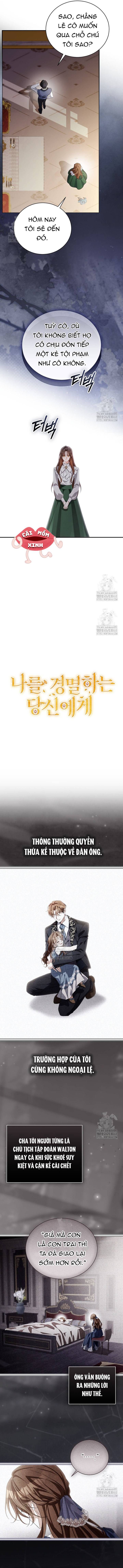 Hôn Phu À, Ta Biết Chàng Ghét Ta - Chap 2 - Trang 5