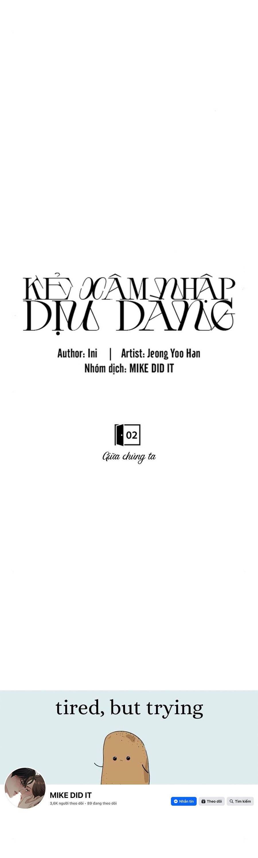 Kẻ Xâm Nhập Dịu Dàng - Chap 2