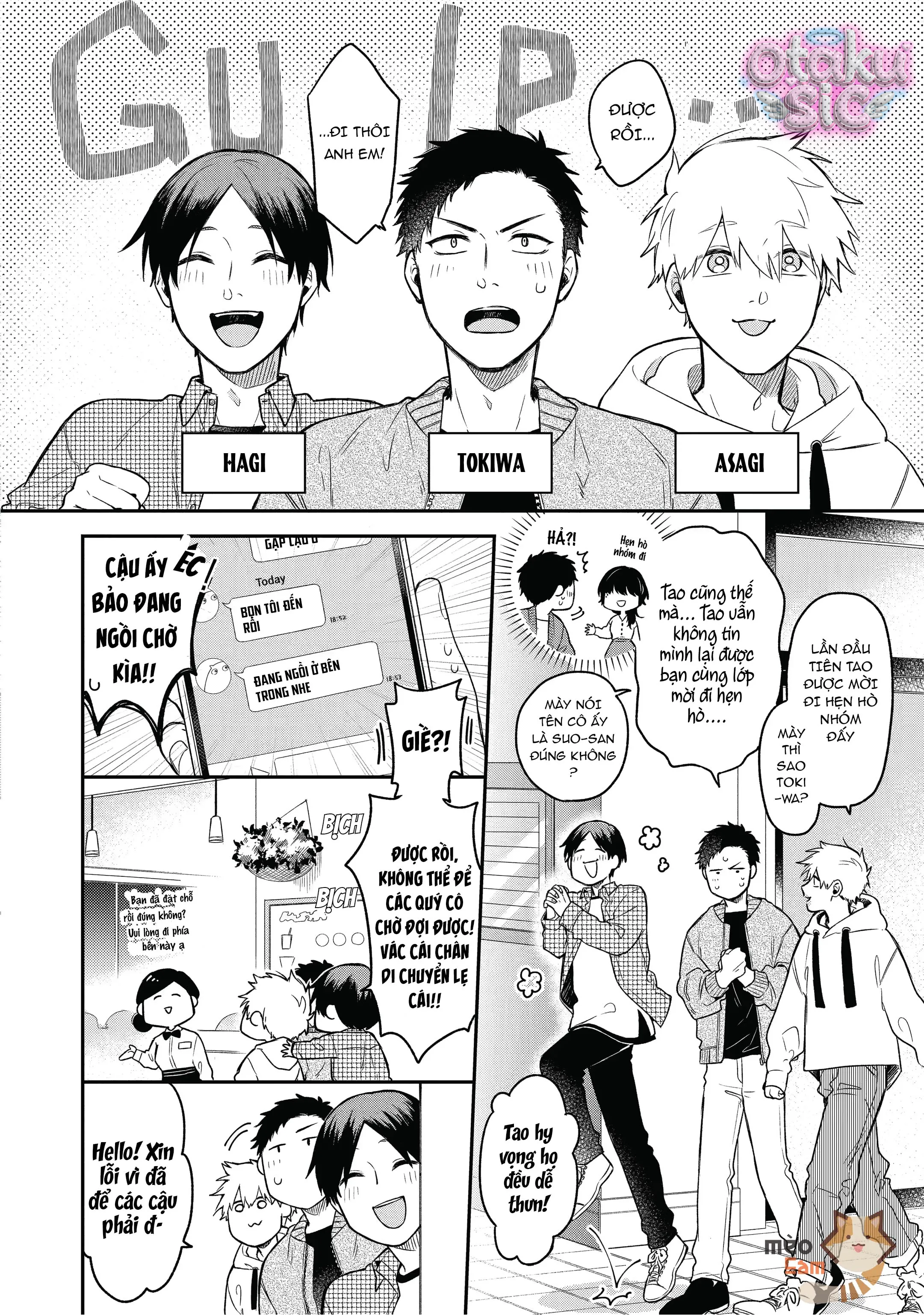 Khi trai đẹp hẹn hò - Chap 1 - Trang 1
