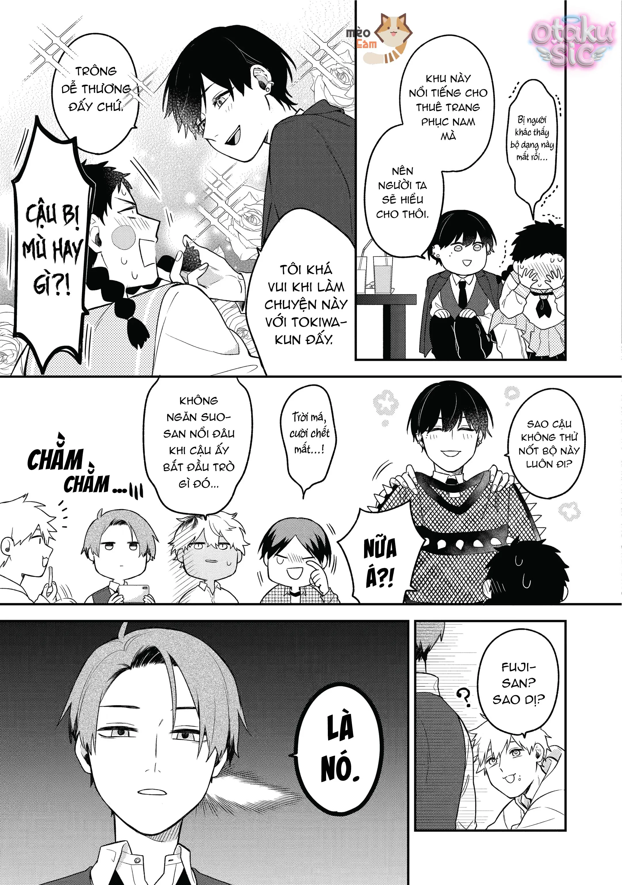 Khi trai đẹp hẹn hò - Chap 2 - Trang 8