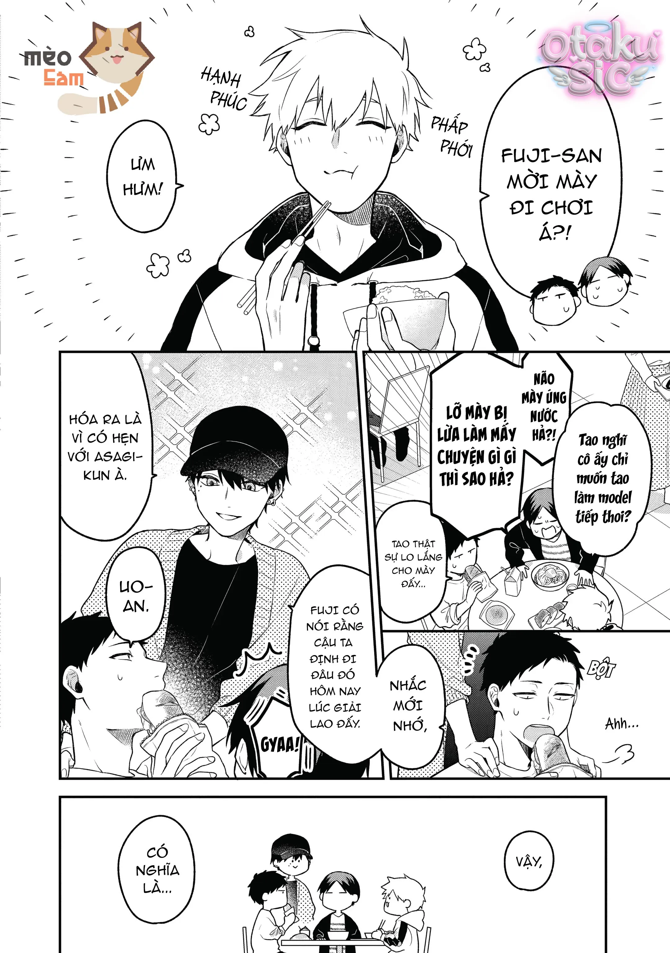 Khi trai đẹp hẹn hò - Chap 4 - Trang 1