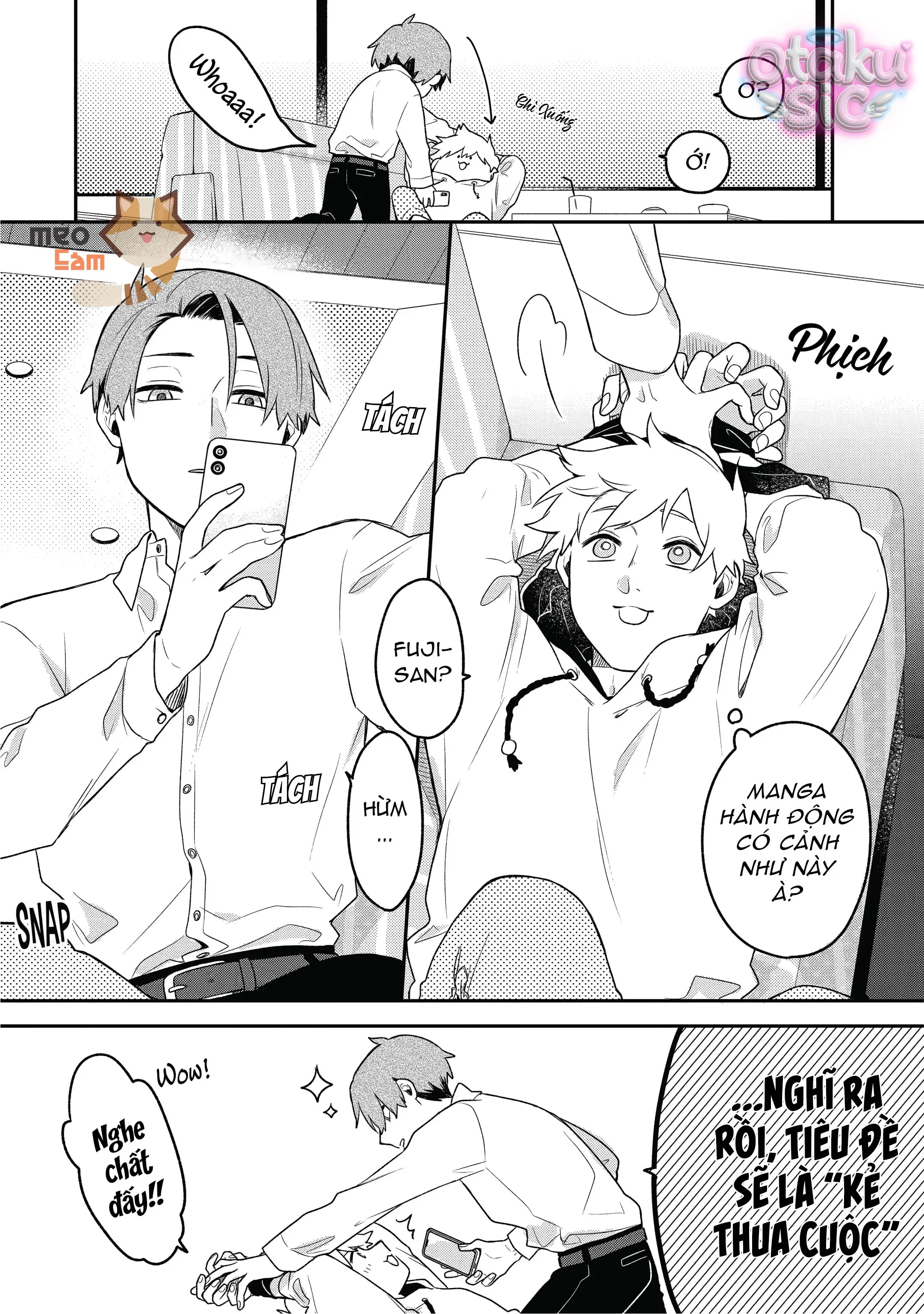 Khi trai đẹp hẹn hò - Chap 4 - Trang 8