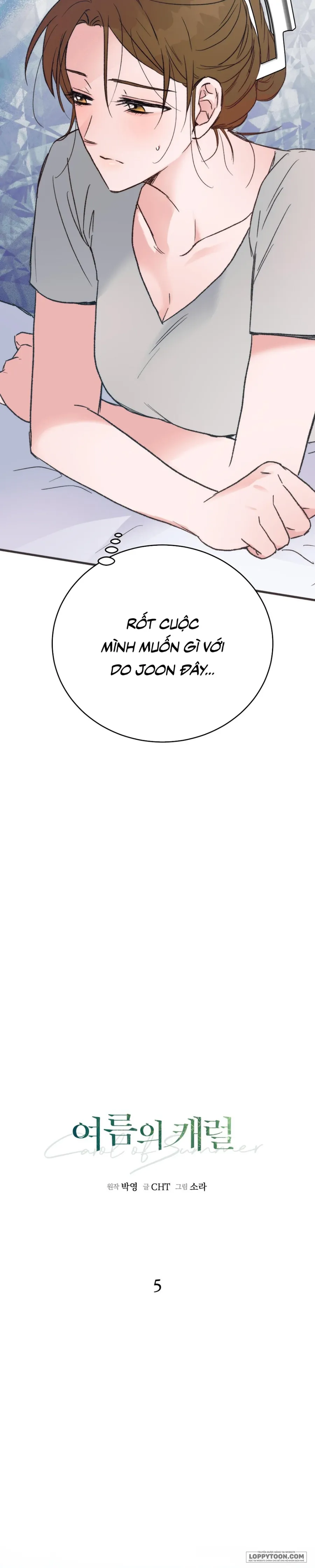 [KHÔNG CHE] Khúc Hát Giữa Mùa Hè - Chap 5 - Trang 7