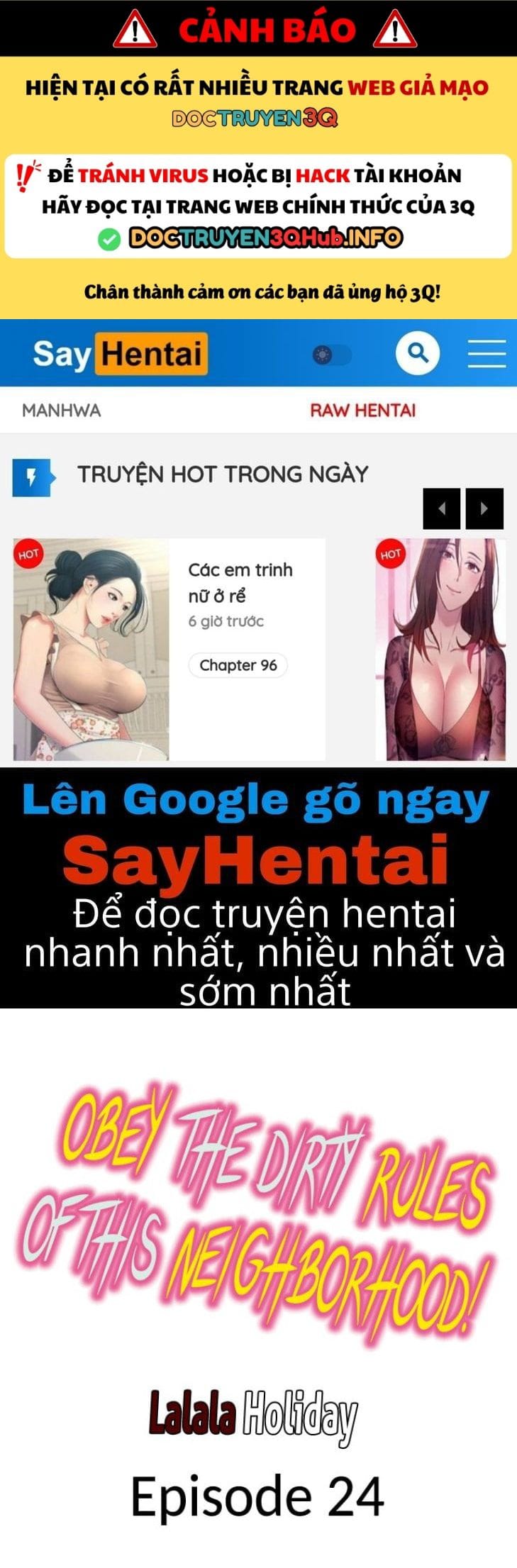 Khu Phố Không Luật Lệ - Chap 24