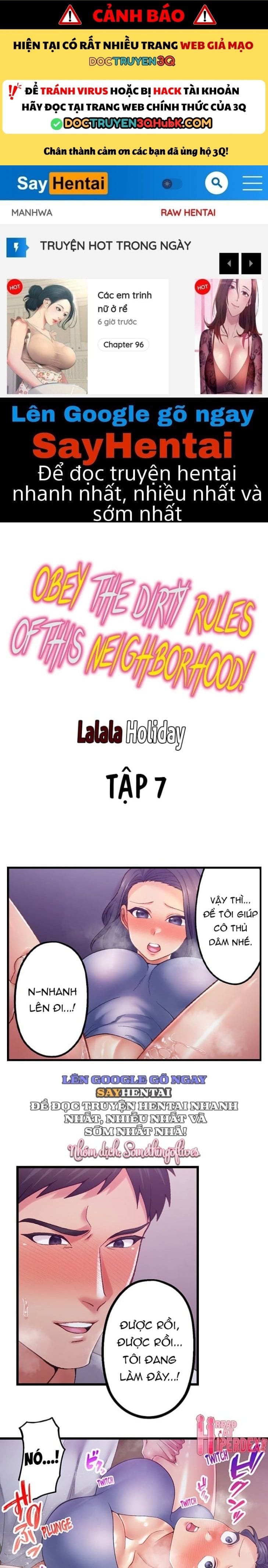 Khu Phố Không Luật Lệ - Chap 7 - Trang 0