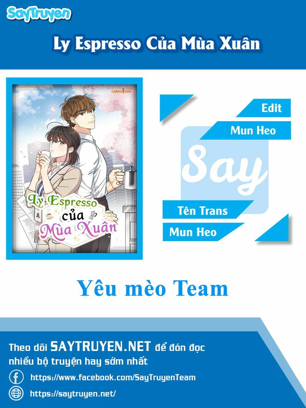Ly Espresso Của Mùa Xuân - Chap 6 - Trang 0