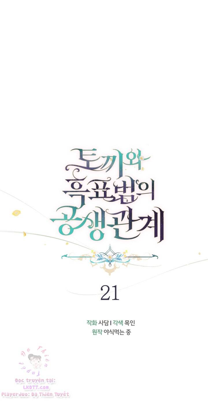 Mối Quan Hệ Cộng Sinh Giữa Báo Đen Và Thỏ Trắng - Chap 21