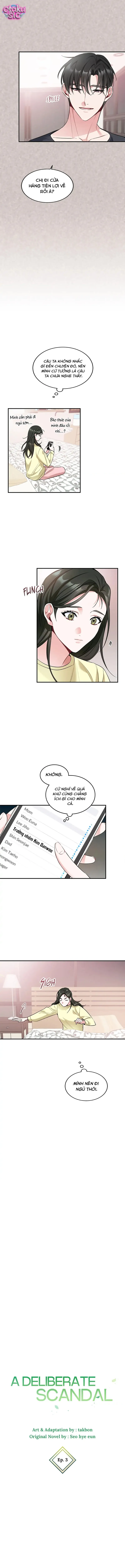 Một Vụ Bê Bối Có Chủ Đích - Chap 3