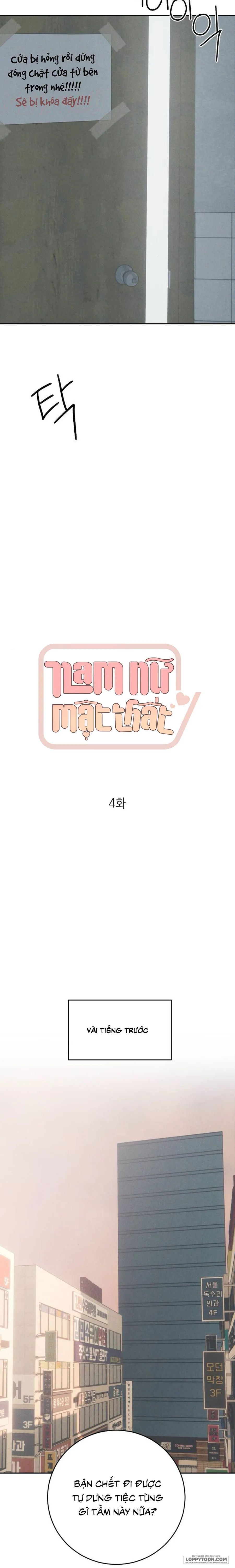 Nam Nữ Mật Thất - Chap 4