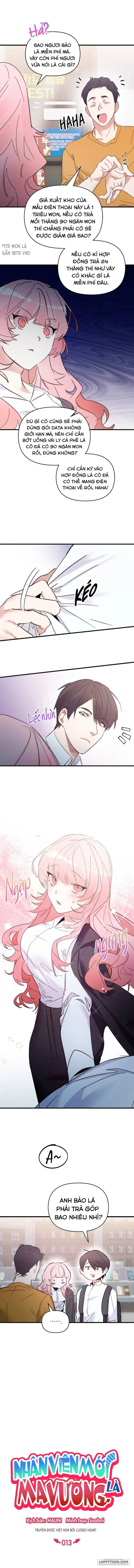 Nhân Viên Mới Là Ma Vương - Chap 13 - Trang 1