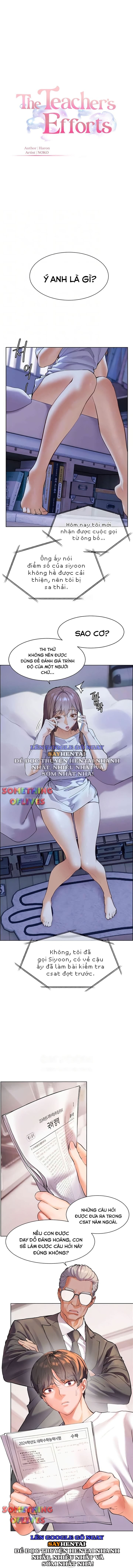 Nỗ Lực Của Gia Sư - Chap 8 - Trang 1