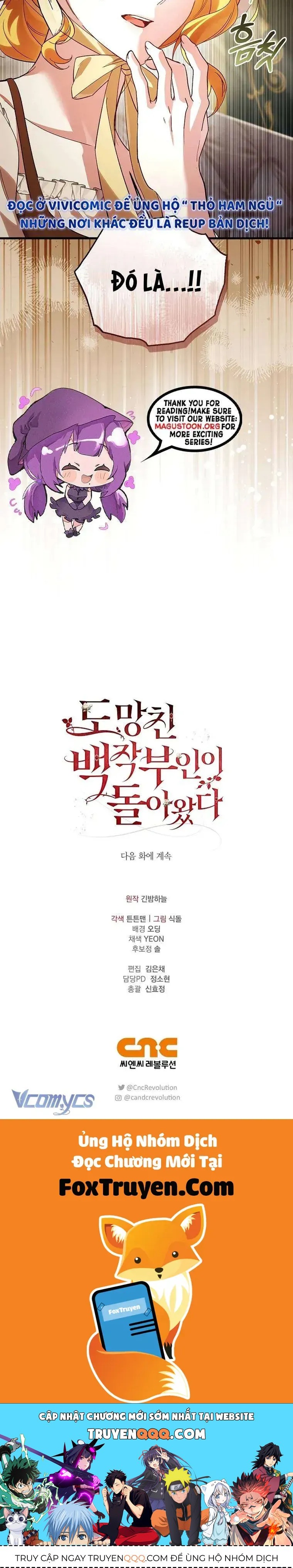 Nữ Bá Tước Bỏ Trốn Đã Quay Trở Lại - Chap 22