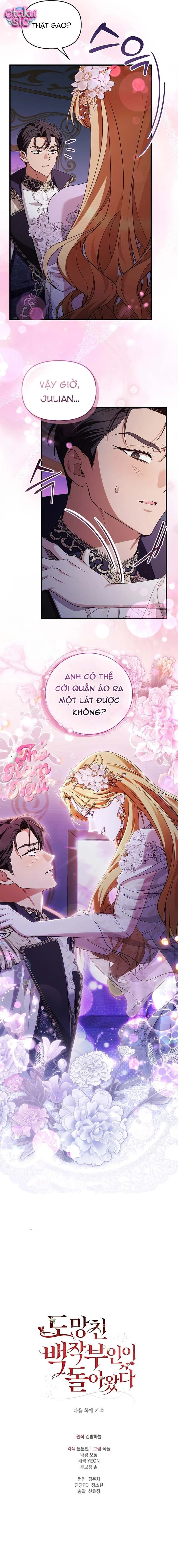 Nữ Bá Tước Bỏ Trốn Đã Quay Trở Lại - Chap 45