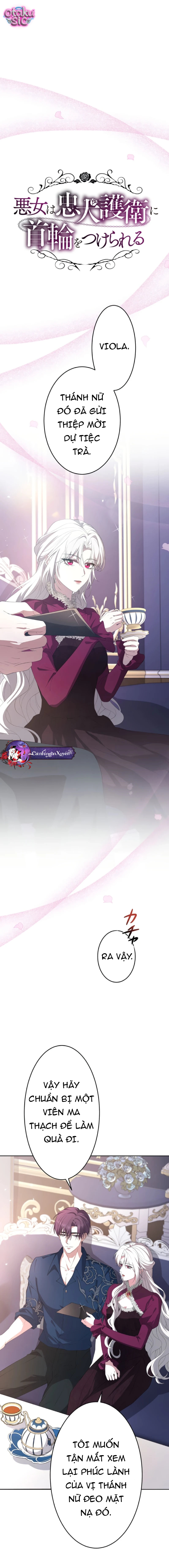 Nữ Phản Diện Bị Kỵ Sĩ Trung Thành Bắt Giữ - Chap 7 - Trang 0