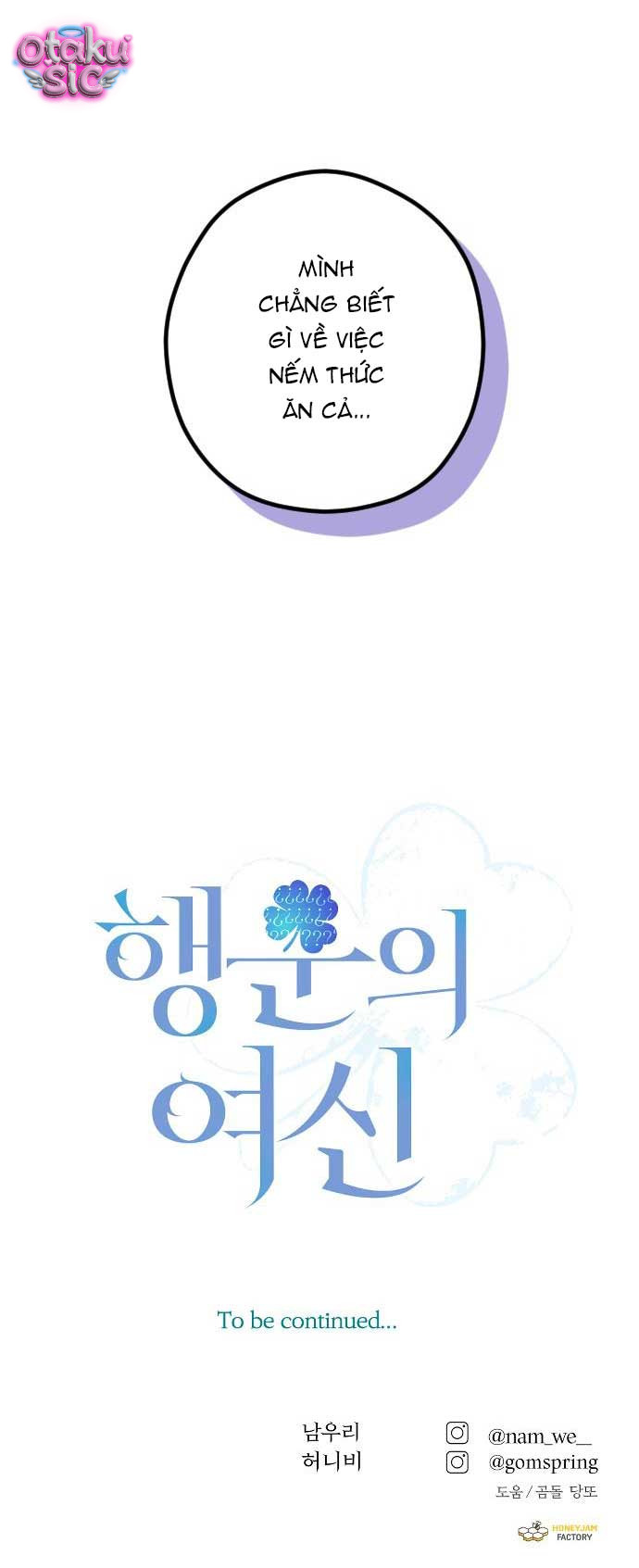 Nữ Thần May Mắn - Chap 12