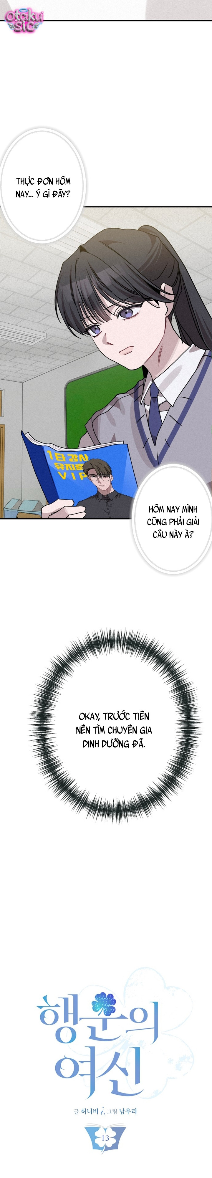 Nữ Thần May Mắn - Chap 13