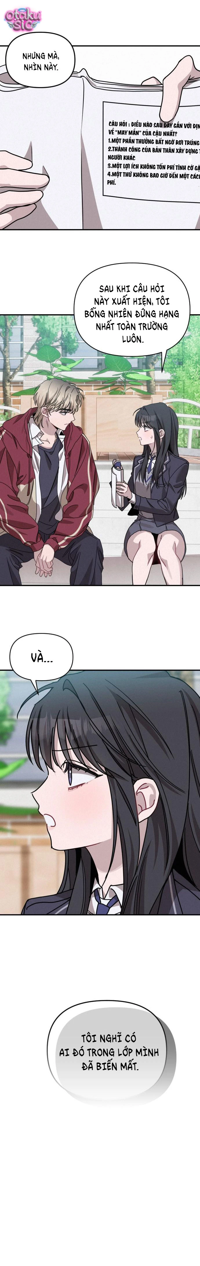 Nữ Thần May Mắn - Chap 3